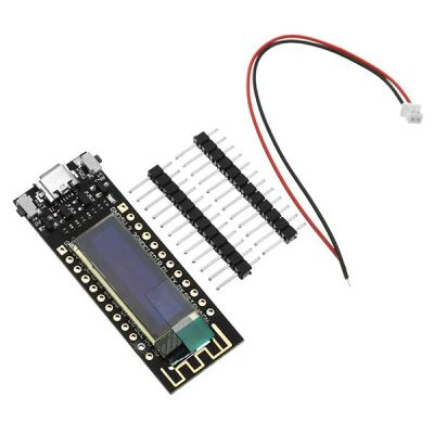 Лот: 9899052. Фото: 1. Плата разработчика ESP8266 с OLED... Микроконтроллеры