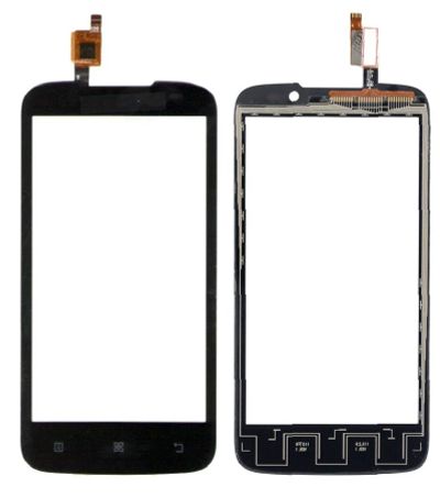 Лот: 25353022. Фото: 1. Тачскрин для Lenovo A516 Черный... Дисплеи, дисплейные модули, тачскрины