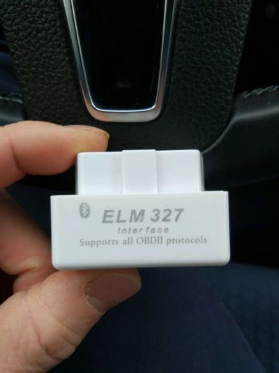 Лот: 11246564. Фото: 1. Сканер elm 327 блютуз версия 1... Диагностическое оборудование, измерительный инструмент