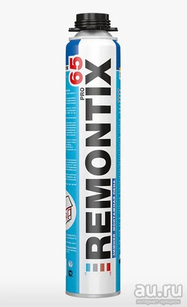 Лот: 8035646. Фото: 1. Пена монтажная Remontix PRO зимняя. Клеи, герметики, пена монтажная, клейкие ленты