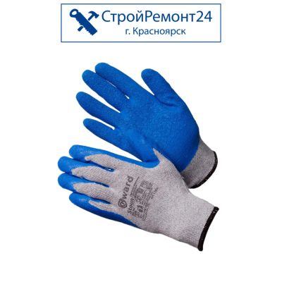 Лот: 25130384. Фото: 1. Перчатки Gward Stoun х/б с текстурированным... Защитные очки, каски, перчатки