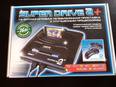 Лот: 4205982. Фото: 1. Игровая приставка Sega Super Drive... Консоли