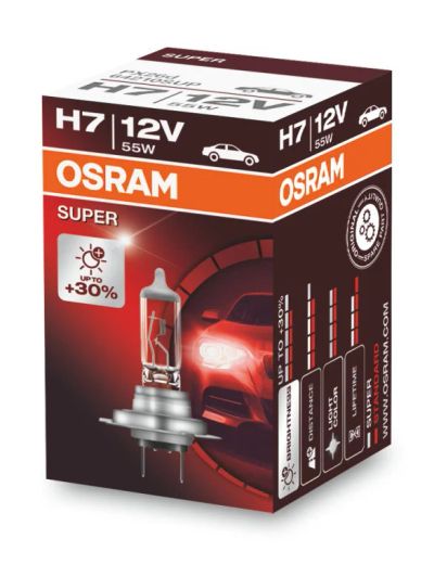 Лот: 12956171. Фото: 1. Osram H7 Super 64210SUP. Компьютерные и письменные столы