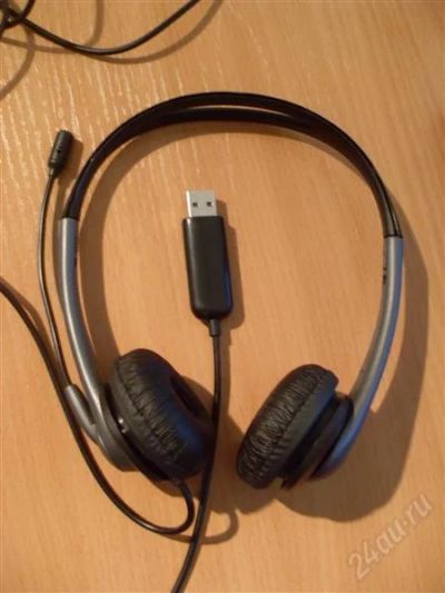 Лот: 937487. Фото: 1. Наушники SENNHEISER с микрофоном. Акустические системы