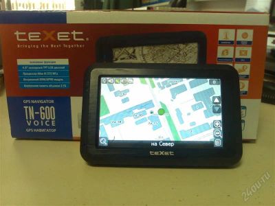 Лот: 975799. Фото: 1. TeXet TN-600 + GPRS+ 2Gb флешка... GPS-навигаторы