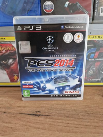 Лот: 25798480. Фото: 1. Игра Pro Evolution Soccer 2014... Игровые приставки, консоли