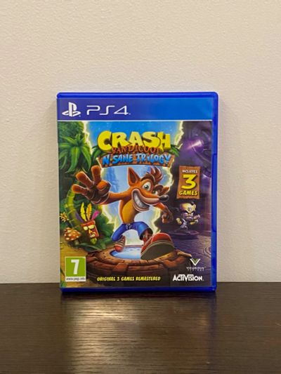 Лот: 19605191. Фото: 1. Crash Bandicoot N. Sane Trilogy... Игры для консолей