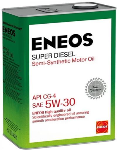 Лот: 13628263. Фото: 1. Eneos Super Diesel CG-4 5W-30... Масла, жидкости
