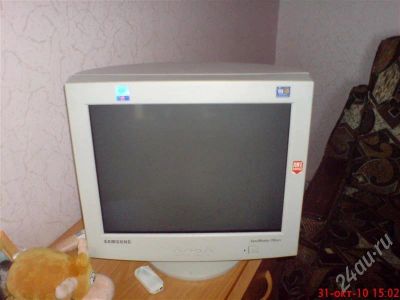 Лот: 591902. Фото: 1. монитор самсунг 17". ЭЛТ-мониторы