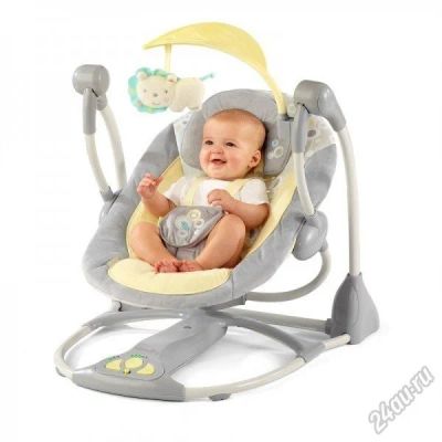 Лот: 7359192. Фото: 1. Качели Bright Starts InGenuity... Ходунки, прыгунки, качели