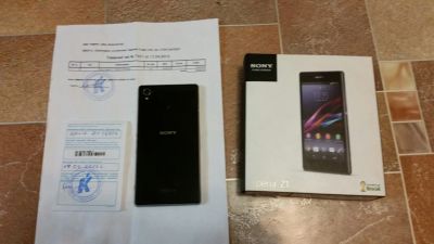 Лот: 7145718. Фото: 1. Sony xperia z1 полный комплект. Смартфоны