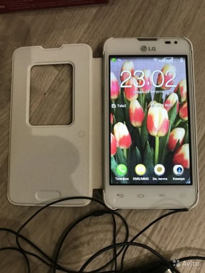 Лот: 12791552. Фото: 1. Продам смартфон Lg L65 в отличном... Смартфоны