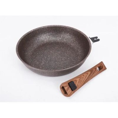 Лот: 16251807. Фото: 1. Сковорода алюминиевая Кукмор Granit... Сковороды и сотейники