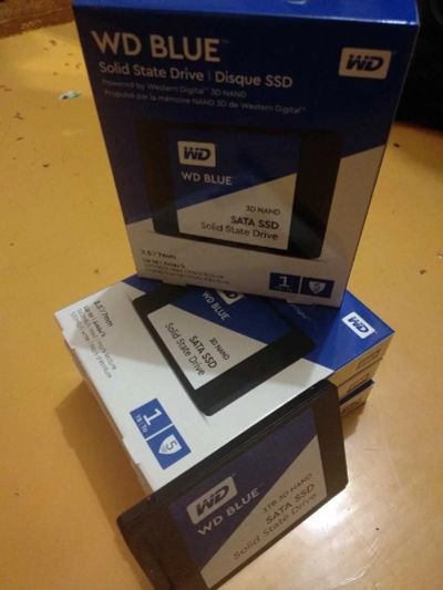 Лот: 18381775. Фото: 1. SSD Western Digital Blue 1 Tb... SSD-накопители
