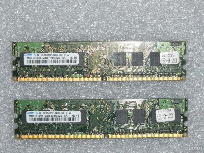 Лот: 10337431. Фото: 1. DDR-2 Samsung PC2-6400 (800MHz... Оперативная память