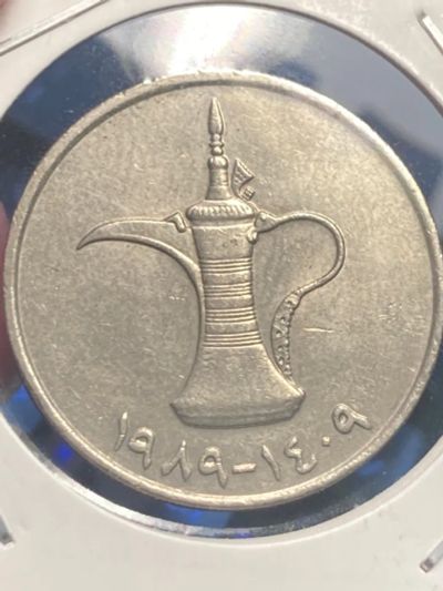 Лот: 19834861. Фото: 1. ОАЭ 1 дирхам, 1989. Ближний восток