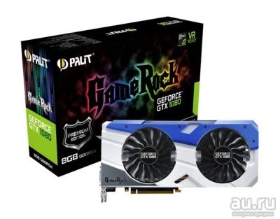 Лот: 15417258. Фото: 1. GTX 1080 Palit gamerock. Видеокарты