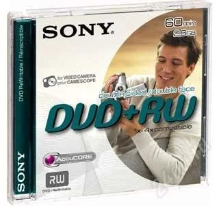 Лот: 1613818. Фото: 1. 2шт sony dvd-rw 8см (60и30min). Фотохимия