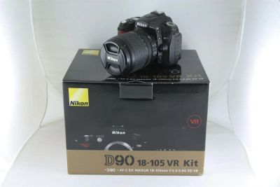 Лот: 3228610. Фото: 1. NIKON D90 kit 18-105 VR + 2шт... Цифровые зеркальные