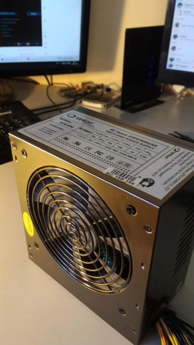 Лот: 7515310. Фото: 1. Velton 600W (RTL) ATX 2.03 Надежный... Корпуса, блоки питания