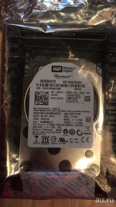 Лот: 12806312. Фото: 1. Жесткий диск Western Digital WD... Жёсткие диски (HDD)