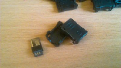 Лот: 7778073. Фото: 1. Micro USB разъем сборный под пайку... Разъёмы