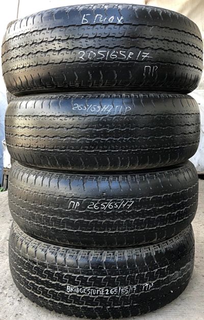 Лот: 13940499. Фото: 1. Шины 265/65 R17 265/65/17 Bridgestone... Шины