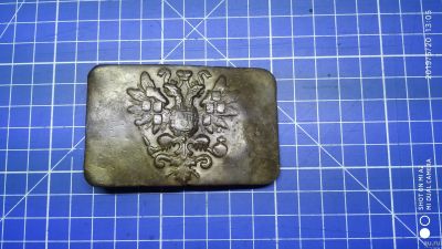 Лот: 13775283. Фото: 1. Бляха(пряжка).Царская Россия.До... Обмундирование