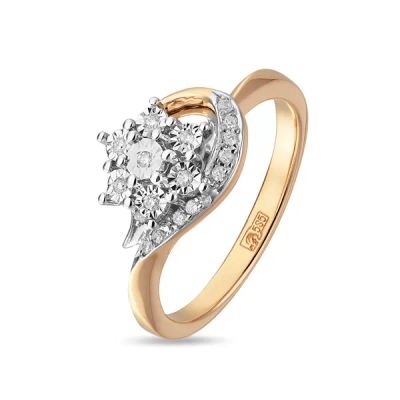 Лот: 24646652. Фото: 1. Кольцо с бриллиантами. Кольца, перстни