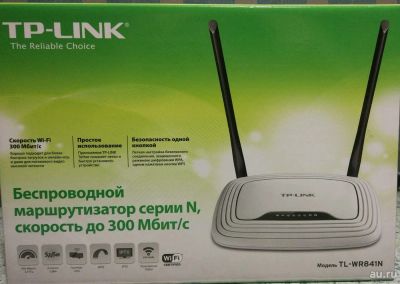 Лот: 13623978. Фото: 1. Wifi роутер TP-LINK TL-WR841N... Маршрутизаторы (роутеры)