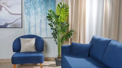 Лот: 23777426. Фото: 1. Растение искусственное Monstera... Другое (предметы интерьера)