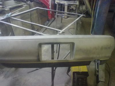 Лот: 5068647. Фото: 1. Бампер задний. Toyota Carina AT-190. Кузов