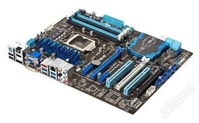 Лот: 2709880. Фото: 1. Материнская плата Asus P8Z77-V... Материнские платы