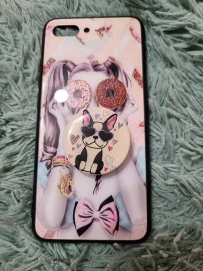 Лот: 18451280. Фото: 1. Чехол для телефона honor 10 +popsocket. Чехлы, бамперы