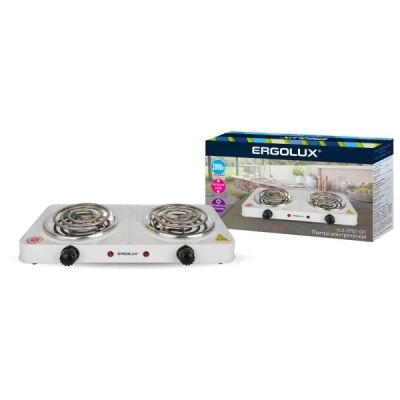 Лот: 24677376. Фото: 1. Электрическая плитка Ergolux ELX-EP02-C01. Плиты, духовые шкафы, варочные поверхности