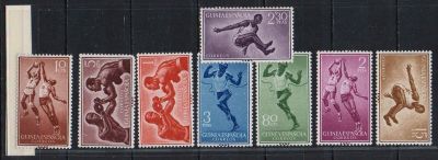 Лот: 12337883. Фото: 1. 1958. Испанская Гвинея. Спорт... Марки