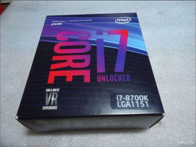 Лот: 15222692. Фото: 1. Игровой Intel Core i7-8700k BOX... Процессоры