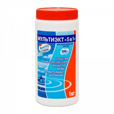 Лот: 22358975. Фото: 1. Мультиэкт Маркопул 5 в 1, 1кг... Бассейны, аксессуары и комплектующие