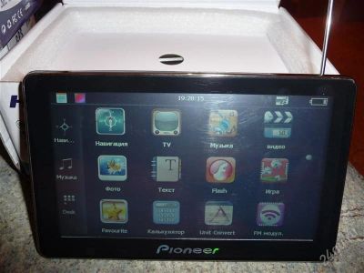 Лот: 1589770. Фото: 1. навигатор пионер с тв. GPS-навигаторы