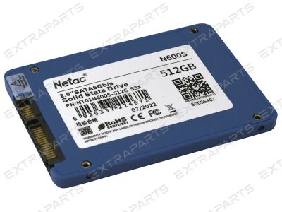 Лот: 19384340. Фото: 1. SSD диск 512GB 2.5" SATA NETAC... SSD-накопители