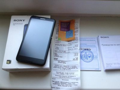 Лот: 5646326. Фото: 1. Sony Xperia E4 Dual Идеальный... Смартфоны