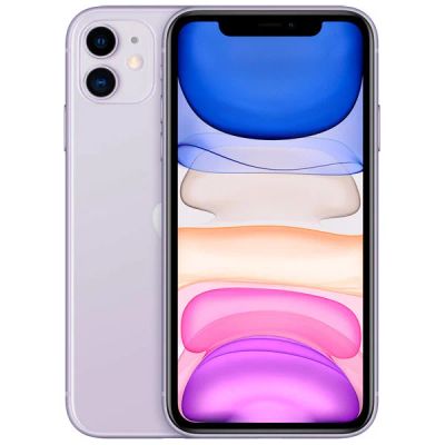 Лот: 14798533. Фото: 1. iPhone 11 128GB Purple. Установим... Смартфоны