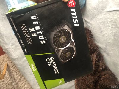 Лот: 17991814. Фото: 1. Nvidia GeForce gtx 1660 6gb MSI... Видеокарты