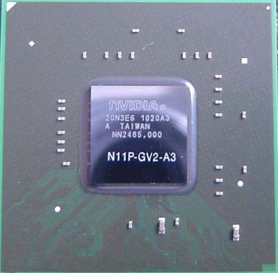 Лот: 10388676. Фото: 1. Видеочип N11P-GV2H-A3 GT320M... Микросхемы