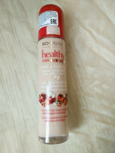 Лот: 11546018. Фото: 1. Новый тональный крем-гель Bourjois... Макияж