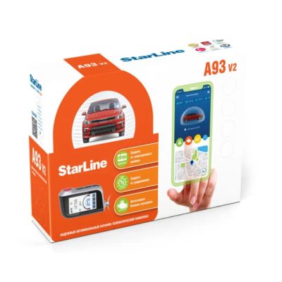 Лот: 25612040. Фото: 1. Автосигнализация StarLine A93... Автомобильные сигнализации