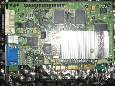 Лот: 330098. Фото: 1. GeForce 256 Creative Labs CT6970... Видеокарты