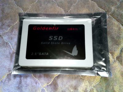 Лот: 19196652. Фото: 1. SSD 360Gb Goldenfir Новый, запечатанный. SSD-накопители