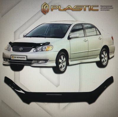 Лот: 25106798. Фото: 1. Дефлектор капота (мухобойка) Toyota... Детали тюнинга