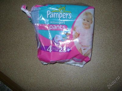 Лот: 2929936. Фото: 1. pampers activ girl подгузники... Детская гигиена